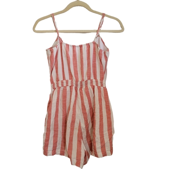 Dizzy Lizzy Romper XS Stripe Sleeveless V-Neck - Picture 4 of 5
